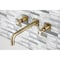 Kingston Brass KS6023BX Wall Mount Tub Faucet, Antique Brass KS6023BX - alternate 2